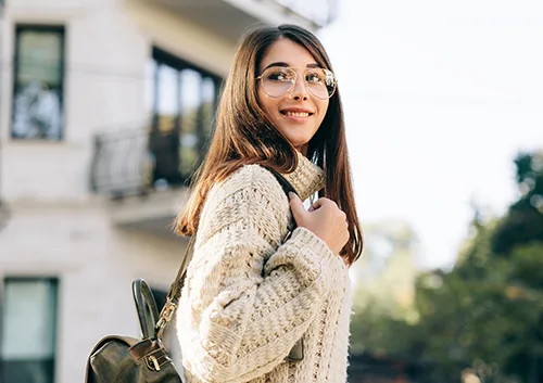 Smiling pretty girl