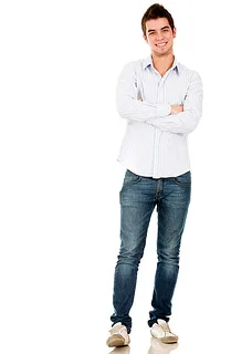 ortho-teen-standingsmiling