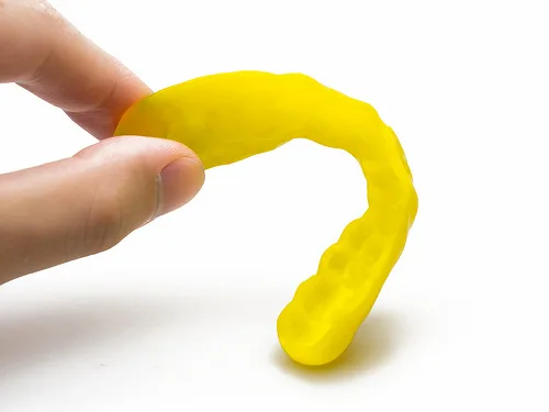 ortho-yellow-mouthguard